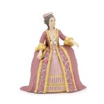 Figurine reine marie rose