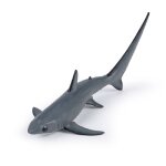 Figurine requin renard gris
