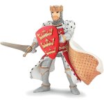 Figurine roi arthur rouge