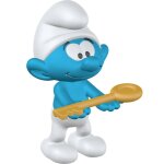 Figurine schtroumpf avec cl� bleu