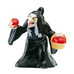 Figurine sorcire blanche neige noir