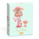 Figurines tinyly amy et mushy multicolore