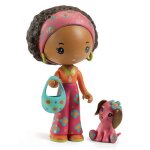 Figurines tinyly poppy & nouky multicolore