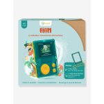 Flam, baladeur interactif avec sa coque de protection vert