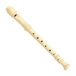 Fl�te en plastique moderne beige