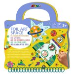 Foil art livre - espace multicolor