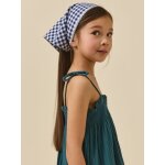 Foulard vichy fille vichy jaune