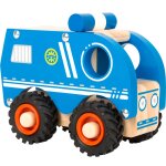 Fourgon de police bleu