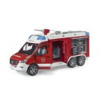 Fourgon de pompiers mb sprinter avec module son et lumi�re rouge
