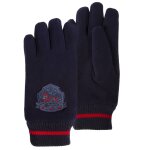 Gants doublés en imitation fourrure marine Gants doublés en imitation fourrure marine