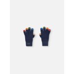 Gant enfant avec doigts bleu