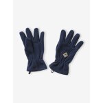 Gants garon en maille polaire ptrole