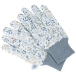 Gants de jardinage bleu