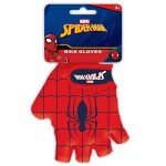 Gants mitaine de v�lo spiderman rouge / bleu