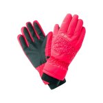 Gants de ski polyester flam rose rouge / rouge betterave Gants de ski polyester flam rose rouge / rouge betterave