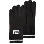Gants tactiles, chauds, doublés imitation fourrure noir Gants tactiles, chauds, doublés imitation fourrure noir