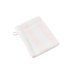 Gant de toilette enfant en jacquard de coton, 360 gr / m�, jules et julie rose