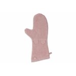 Gant de toilette �ponge en coton rose sauvage