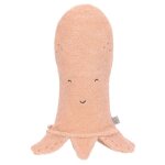 Gant de toilette et de jeu en ponge pieuvre rose