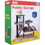 Garage en bois 3 vhicules multicolore