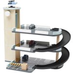 Garage en bois aiden beige, gris, noir