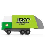 Garbage truck - camion poubelle vert