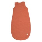 Gigoteuse bb hiver en double gaze de coton rouge