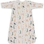 Gigoteuse chaude � manches amovibles beige, orange, vert