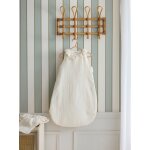 Gigoteuse col froufrou gaze de coton biologique - tog 3 blanc moyen uni