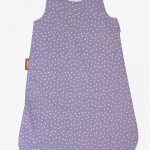 Gigoteuse coton bio motifs toiles - et lilas