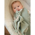 Gigoteuse t en gaze de coton personnalisable vert sauge