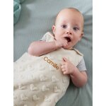 Gigoteuse t motifs jacquard beige