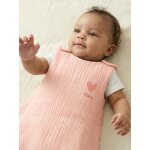 Gigoteuse �t� sans doublure en gaze de coton bio * , personnalisable corail