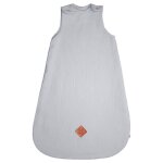 Gigoteuse d'�t� tog 0, 5 en gaze de coton jeanne gris clair
