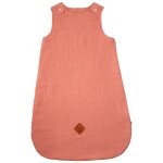 Gigoteuse d'�t� tog 0, 5 en gaze de coton jeanne terracotta