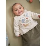 Gigoteuse hiver manches longues amovibles bi - matire minisaurus olive