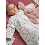 Gigoteuse hiver manches longues amovibles lapin enchant blanc imprim