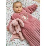 Gigoteuse hiver manches longues amovibles lapin enchant vieux rose