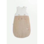 Gigoteuse d'hiver en velours eliah ecru