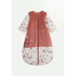 Gigoteuse hiver en velours avec manches amovibles evie rose