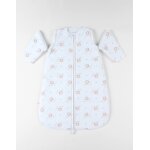 Gigoteuse en jersey blanc imprim