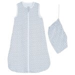 Gigoteuse lange en coton bio - hello blanc