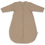 Gigoteuse � manches amovibles ajour biscuit (0 - 3 mois) marron
