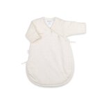 Gigoteuse avec moufles t - tog 3 pady jersey - jersey small dot print ecru