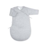 Gigoteuse avec moufles hiver - tog 3 pady jersey - jersey mix grey