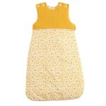 Gigoteuse ouatin�e b�b� en coton - promenons nous blanc / jaune
