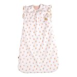 Gigoteuse ouatin�e � volants en coton - botanica blanc