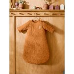 Gigoteuse quilte manches amovibles en gaze de coton bio * nuits de rve caramel