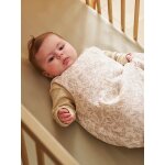 Gigoteuse sans manches en gaze de coton personnalisable babylon beige imprim�