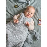 Gigoteuse sans manches en gaze de coton personnalisable dans les bois vert sauge